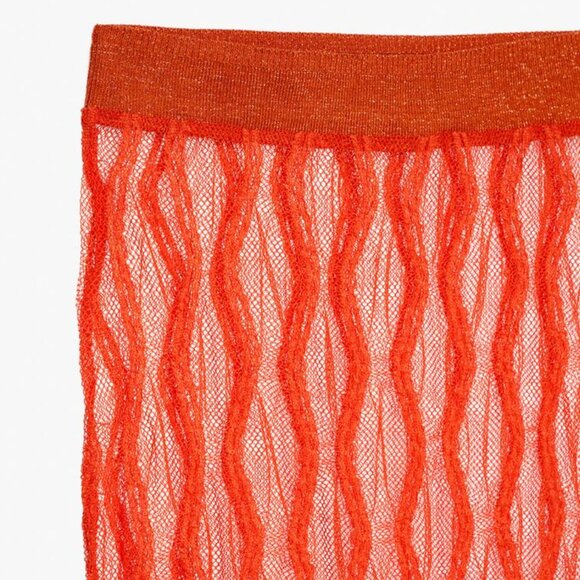 ZARA KNIT MIDI SKIRT LIMITED EDITION SIZE M - Picture 7 of 7